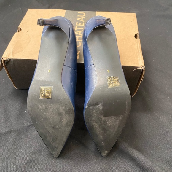 Le Chateau High Heels Blue - Picture 2 of 6